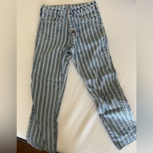 Pilcro by Anthropologie Pinstriped Jeans